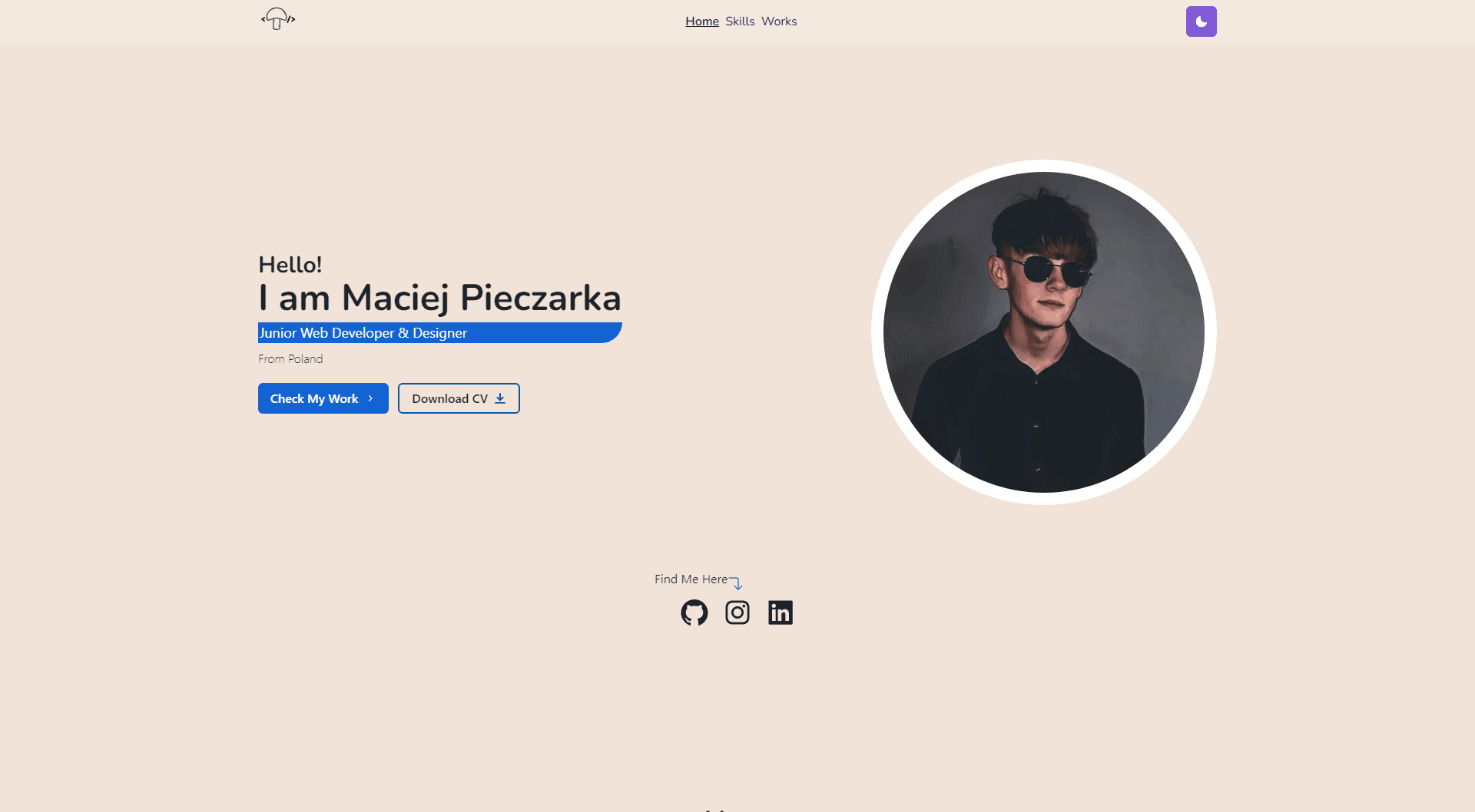 Portfolio Website preview image